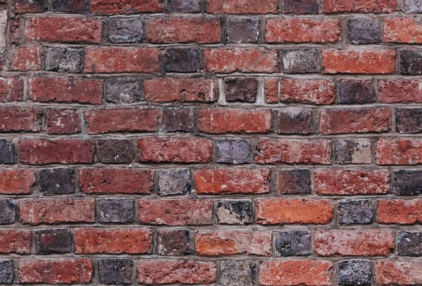 Verschillende soorten scheuren in gevelwerk